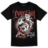 Jordan 13 “Dune Red” DopeSkill T-Shirt Money Loves Me Graphic Streetwear - black