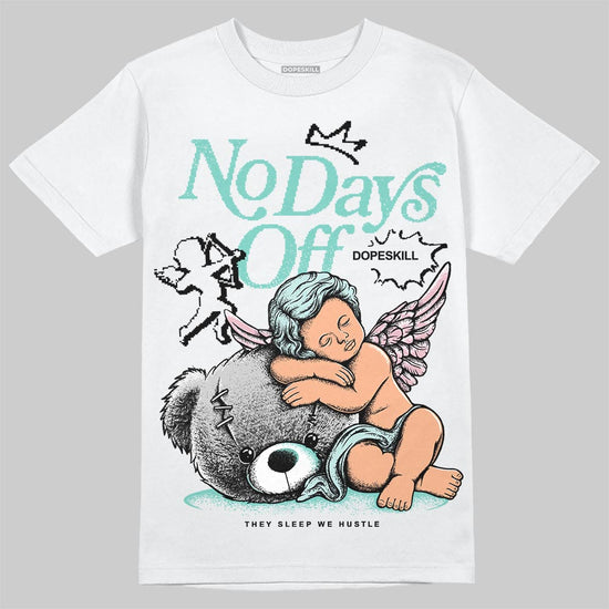 Jordan 11 Low "Igloo" DopeSkill T-Shirt New No Days Off Graphic Streetwear - White
