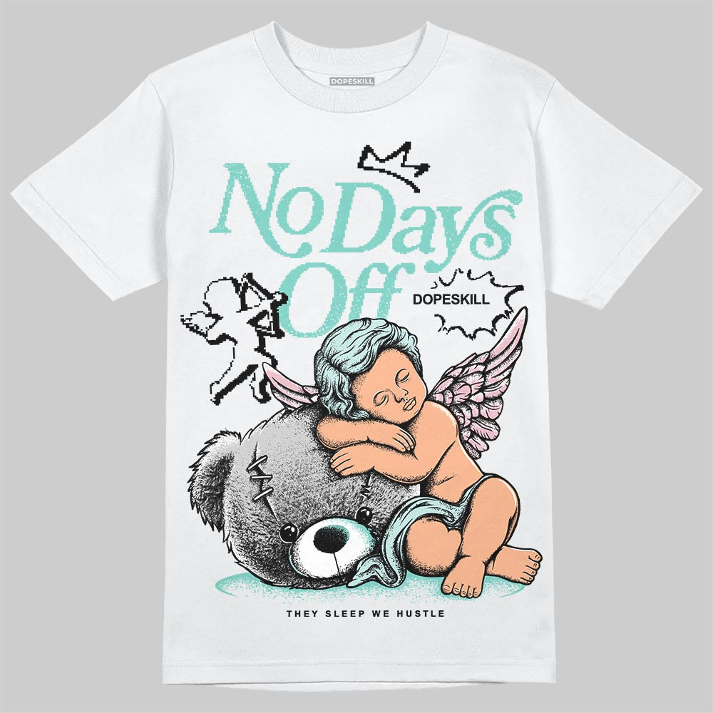 Jordan 11 Low "Igloo" DopeSkill T-Shirt New No Days Off Graphic Streetwear - White