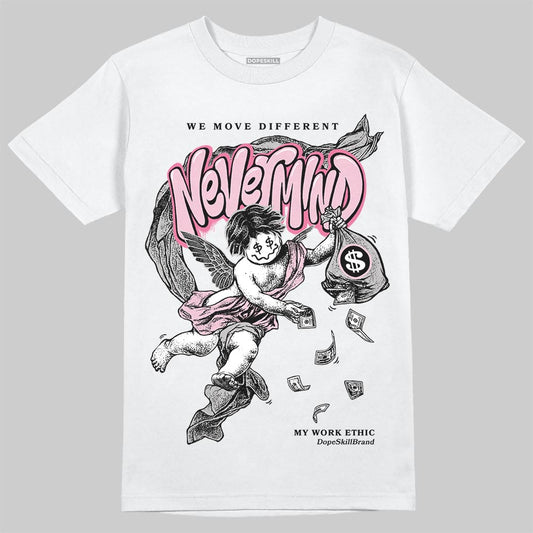 Jordan 5 OG “35th Anniversary” DopeSkill T-Shirt Nevermind Graphic Streetwear - White