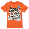 Jordan 3 Georgia Peach DopeSkill Orange T-shirt LOVE Graphic Streetwear