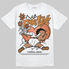Jordan 14 Golf "US Open" DopeSkill T-Shirt No Fake Love Graphic Streetwear - White