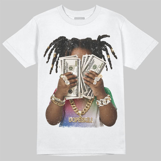 Jordan 11 City Pack “285” Atlanta DopeSkill T-Shirt Rich Youth Graphic Streetwear - White