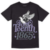 Jordan 5 Retro Low Indigo Haze DopeSkill T-Shirt Juneteenth 1865 Graphic Streetwear  - Black