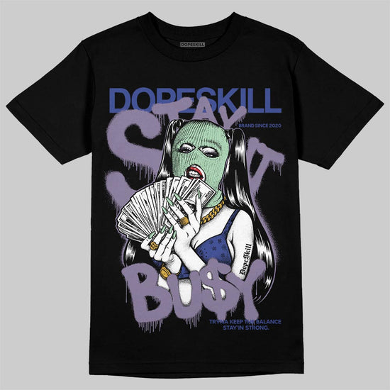 Jordan 1 Retro Low OG Zion Williamson Voodoo Alternate DopeSkill T-Shirt Stay It Busy Graphic Streetwear - Black