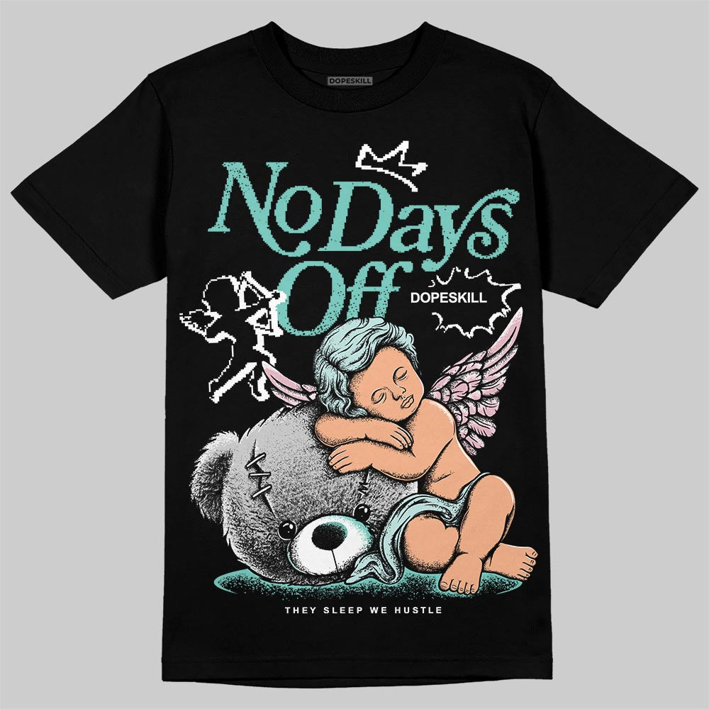Jordan 11 Low "Igloo" DopeSkill T-Shirt New No Days Off Graphic Streetwear - black