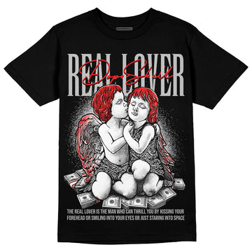 AJ Spizike Bred DopeSkill T-Shirt Real Lover Graphic