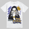Jordan 4 Retro Lakers DopeSkill T-Shirt NPC Graphic Streetwear - White