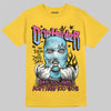 Yellow Sneakers DopeSkill T-Shirt Drip Harder Graphic Streetwear - Gold