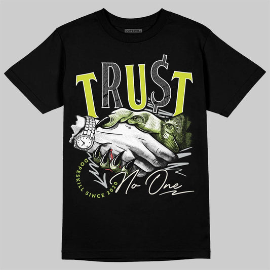 Air Max 90 x Patta Cyber and Particle Grey DopeSkill T-Shirt Trust No One Graphic Streetwear - Black