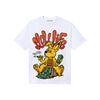 Yellow Sneakers DopeSkill T-Shirt Slow Life Graphic Streetwear - White