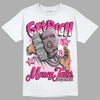 Dunk Low LX Pink Foam DopeSkill T-Shirt Get Rich Graphic Streetwear - White