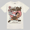 Jordan 1 High OG “Baroque Brown” DopeSkill T-Shirt No Fake Love Graphic Streetwear - Sand