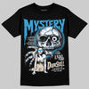 Jordan 1 High OG “UNC” Reimagined DopeSkill T-Shirt Mystery Ghostly Grasp Graphic Streetwear - black