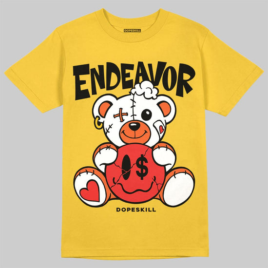 Yellow Sneakers DopeSkill T-Shirt Endeavor Graphic Streetwear - Daisy