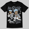 Jordan 5 Retro Wolf Grey (2026) DopeSkill T-Shirt No Risk No Story Graphic Streetwear - Black