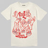 Jordan 1 Retro High OG “Sail” DopeSkill T-Shirt Real Y2K Players Graphic Streetwear