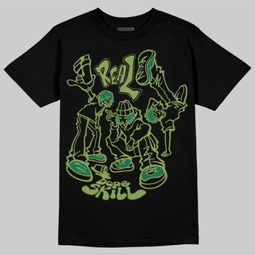 Foamposite Pro 'Pine Green' DopeSkill T-Shirt Real Y2K Players Graphic Streetwear - black