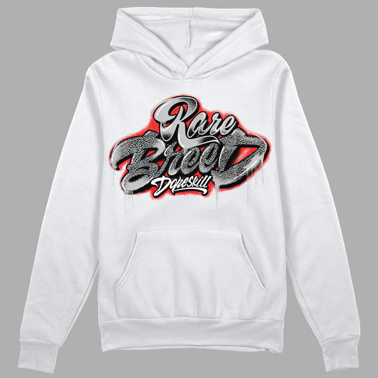 Jordan Spizike Low Bred DopeSkill Hoodie Sweatshirt Rare Breed Type Graphic Streetwear - White 