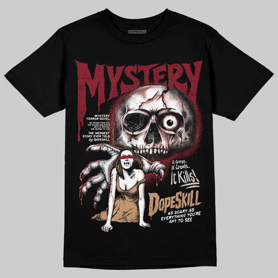 Adidas SAMBA OG ‘Collegiate Burgundy’ DopeSkill T-Shirt Mystery Ghostly Grasp Graphic Streetwear - Black