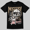 Nike Air Force 1 Low Canvas “Linen” DopeSkill T-Shirt Mystery Ghostly Grasp Graphic Streetwear - Black