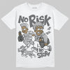 New Balance 2002R ‘Steel Orca’ DopeSkill T-Shirt No Risk No Story Graphic Streetwear - White 