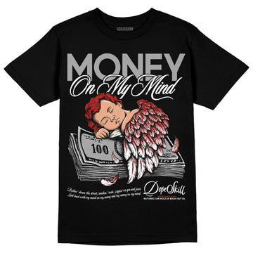 Jordan 14 "Black/White" DopeSkill T-Shirt MOMM Graphic Streetwear - Black 