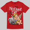Jordan 14 Retro Ferrari (2025) DopeSkill T-Shirt New No Days Off Graphic Streetwear - red