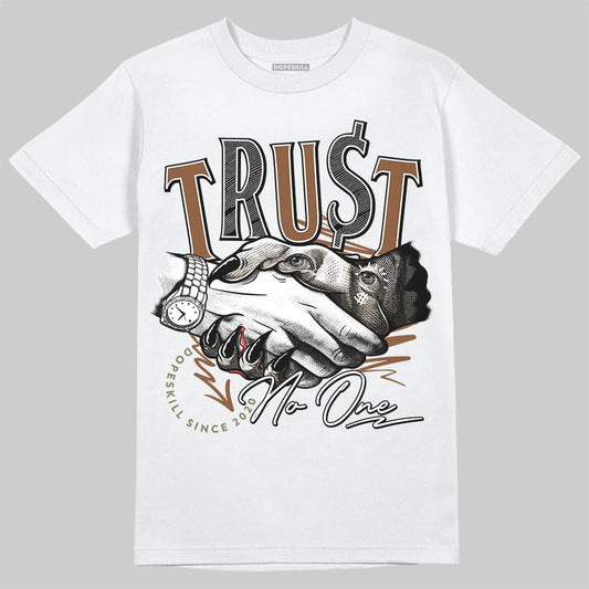 New Balance ABZORB 2010 “Pecan” DopeSkill T-Shirt Trust No One Graphic Streetwear - White