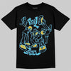 Jordan 11 Retro Gamma Blue (2025) DopeSkill T-Shirt Real Y2K Players Graphic Streetwear - Black
