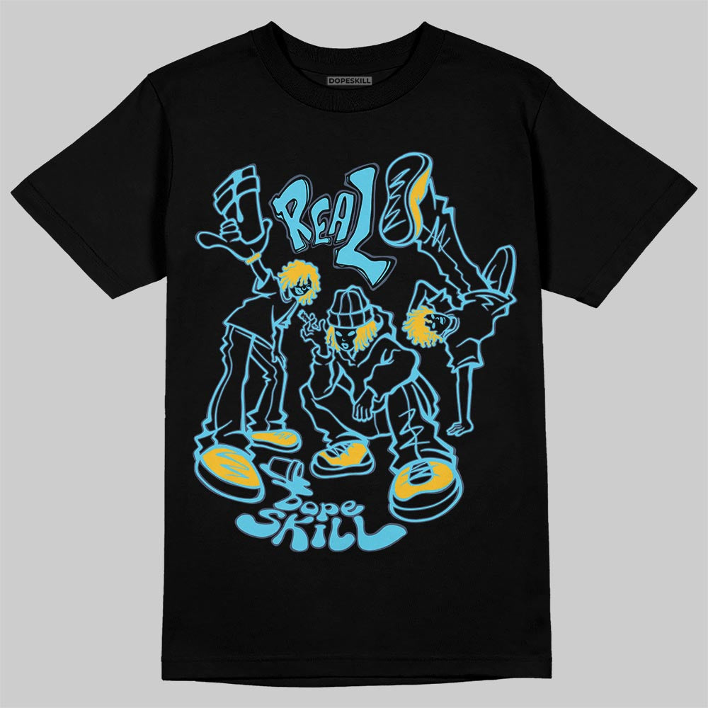 Jordan 11 Retro Gamma Blue (2025) DopeSkill T-Shirt Real Y2K Players Graphic Streetwear - Black