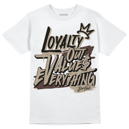 Jordan 1 High OG “Latte” DopeSkill T-Shirt LOVE Graphic Streetwear - White