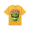 Yellow Sneakers DopeSkill T-Shirt Hellfire Graphic Streetwear - Gold