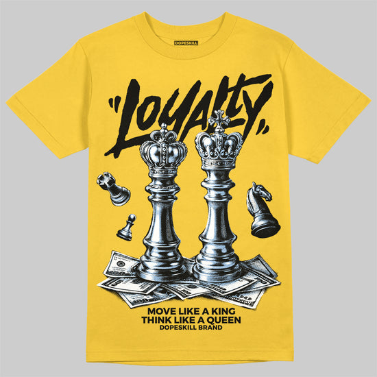 Yellow Sneakers DopeSkill T-Shirt Loyalty Graphic Streetwear - Gold