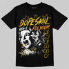 Yellow Sneakers DopeSkill T-Shirt Fix Your Energy Graphic Streetwear - black