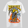 Jordan 6 “Yellow Ochre” DopeSkill T-Shirt NeverFull Graphic Streetwear - White