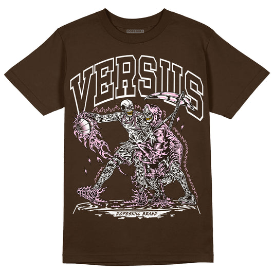 Jordan 11 Retro Neapolitan DopeSkill Velvet Brown T-Shirt VERSUS Graphic Streetwear