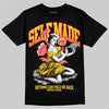 Yellow Sneakers DopeSkill T-Shirt Self Made Graphic Streetwear - Black
