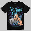 Jordan 8 Retro 'Aqua' 2025 DopeSkill T-Shirt New No Days Off Graphic Streetwear - Black