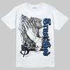 Jordan 3 "True Blue" DopeSkill T-Shirt Trust God Graphic Streetwear - White