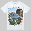 Adidas Handball Spezial ‘Light Blue’ DopeSkill T-Shirt Stressless Graphic Streetwear - White