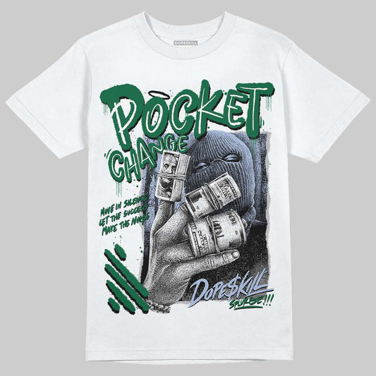 ASICS Gel-Nimbus 10.1 Invincible HTTP 404 Green DopeSkill T-Shirt Pocket Change Graphic Streetwear - White