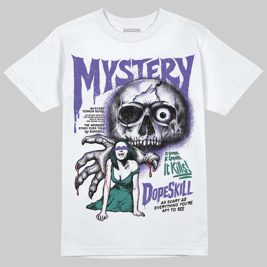 Jordan 5 OG “Grape” DopeSkill T-Shirt Mystery Ghostly Grasp Graphic Streetwear - White