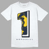 Dunk Low Vintage “Michigan” DopeSkill T-Shirt No.1 Graphic Streetwear - White 