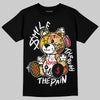 Jordan 12 Retro 'Taxi' 2025 DopeSkill T-Shirt Smile Through The Pain Graphic Streetwear - Black
