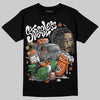 Asics Gel Kayano 14 'Silver Piquant Orange' DopeSkill T-Shirt Stressless Graphic Streetwear - Black