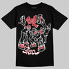 Jordan 1 Low OG "Chicago" DopeSkill T-Shirt Real Y2K Players Graphic Streetwear - Black