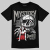 Jordan 9 Cool Grey DopeSkill T-Shirt Mystery Ghostly Grasp Graphic Streetwear - Black