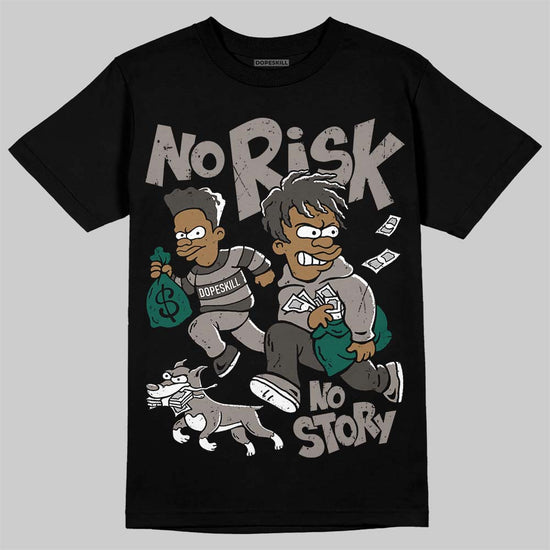 New Balance 2002R Protection Pack "Rain Cloud" DopeSkill T-Shirt No Risk No Story Graphic Streetwear - Black