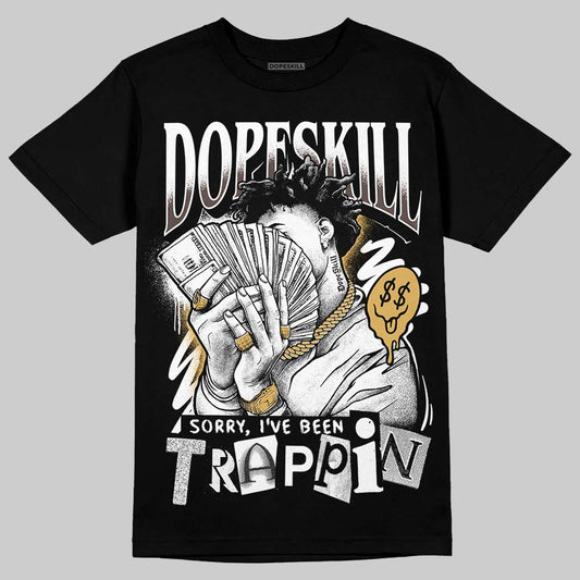 Adidas Samba OG C ‘Black Gum’ DopeSkill T-Shirt Sorry I've Been Trappin Graphic Streetwear - Black